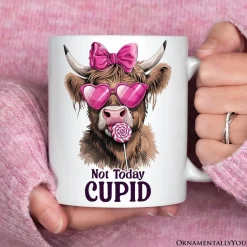 Not Today Cupid Ceramic Mug