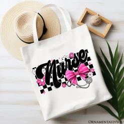 Nurse Canvas Tote Bag
