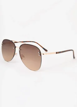 Ombre Aviator Sunglasses