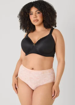 Palm Print Stretch Cotton Briefs