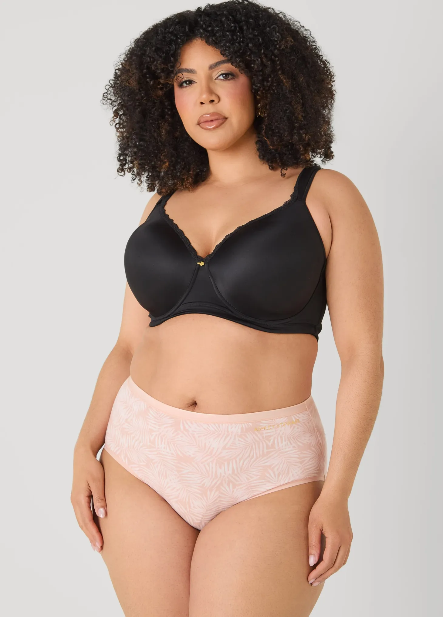 Palm Print Stretch Cotton Briefs