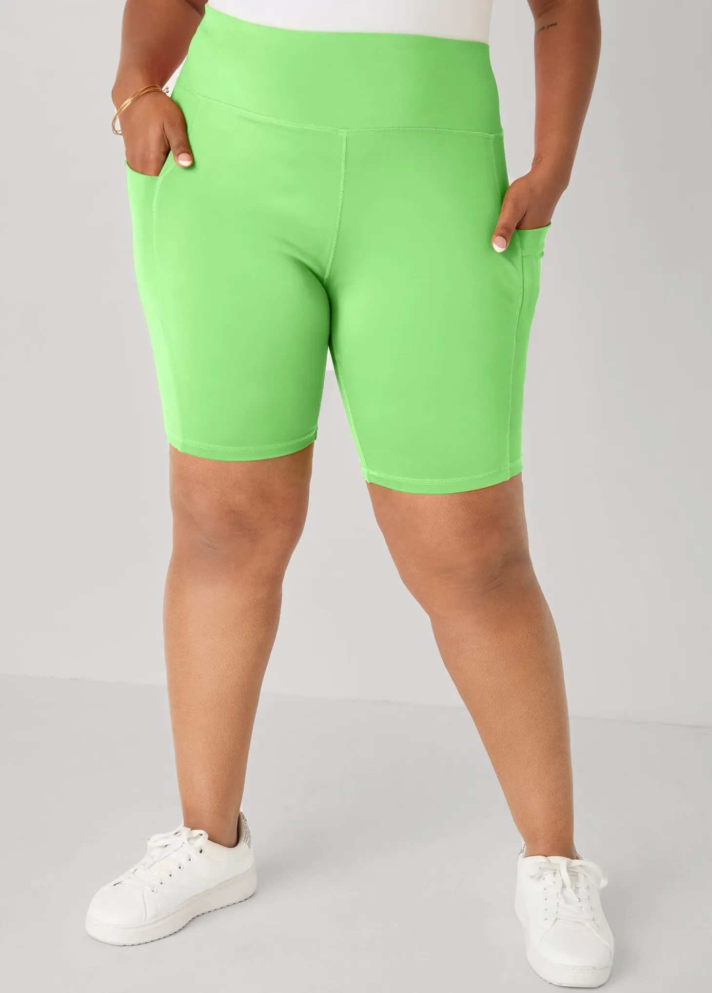 Phone Pocket Biker Shorts