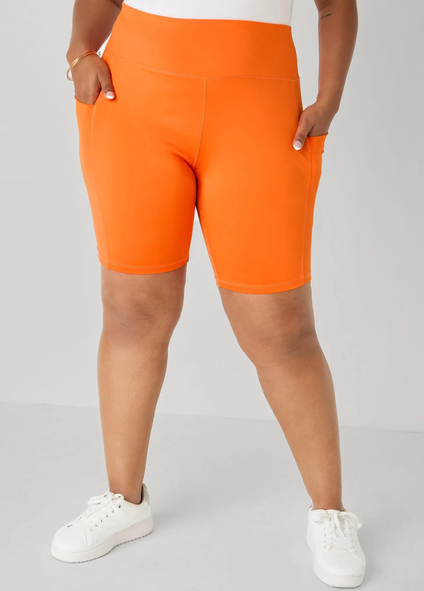 Phone Pocket Biker Shorts