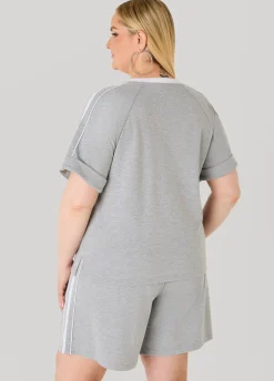 Piped French Terry Top