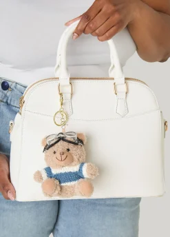 Plush Teddy Bag Charm