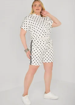 Polka Dot Hoodie