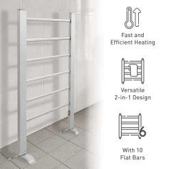 Pursonic 6 Bar Electric Towel Warmer