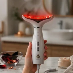 Pursonic 7 Color LED Light Therapy Neck And Face Device