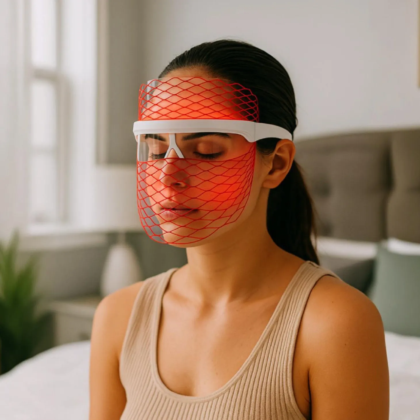 Pursonic 7 In 1 LED Light Therapy Face Mask