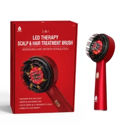 Pursonic 3 In 1 LED Therapy Scalp And Hair Treatment Brush