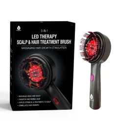 Pursonic 3 In 1 LED Therapy Scalp And Hair Treatment Brush