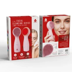 Pursonic 3 In 1 Sonic Facial Cleanser With Heated Jade And LED Light Therapy