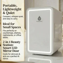 Pursonic Mini Beauty Fridge