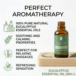Pursonic Pure And Natural Eucalyptus Essential Oils