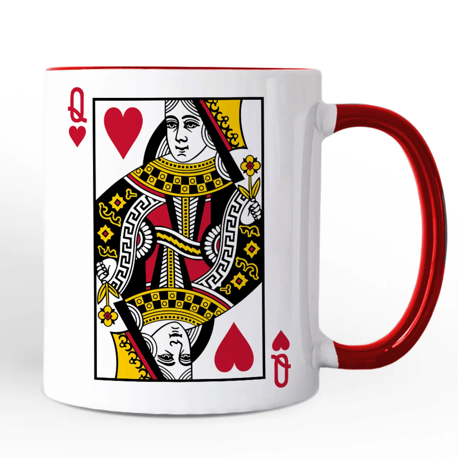 Queen Of Hearts Ceramic Mug