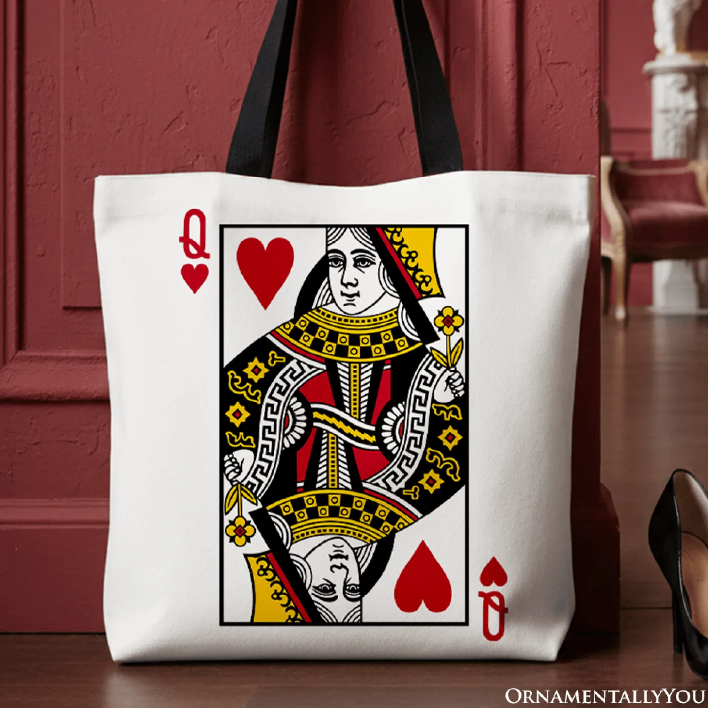 Queen of Hearts Tote Bag