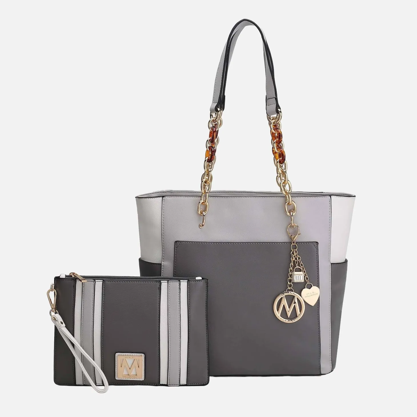 Rochelle Tote And Wristlet Set