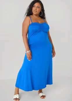 Ruched Maxi Dress
