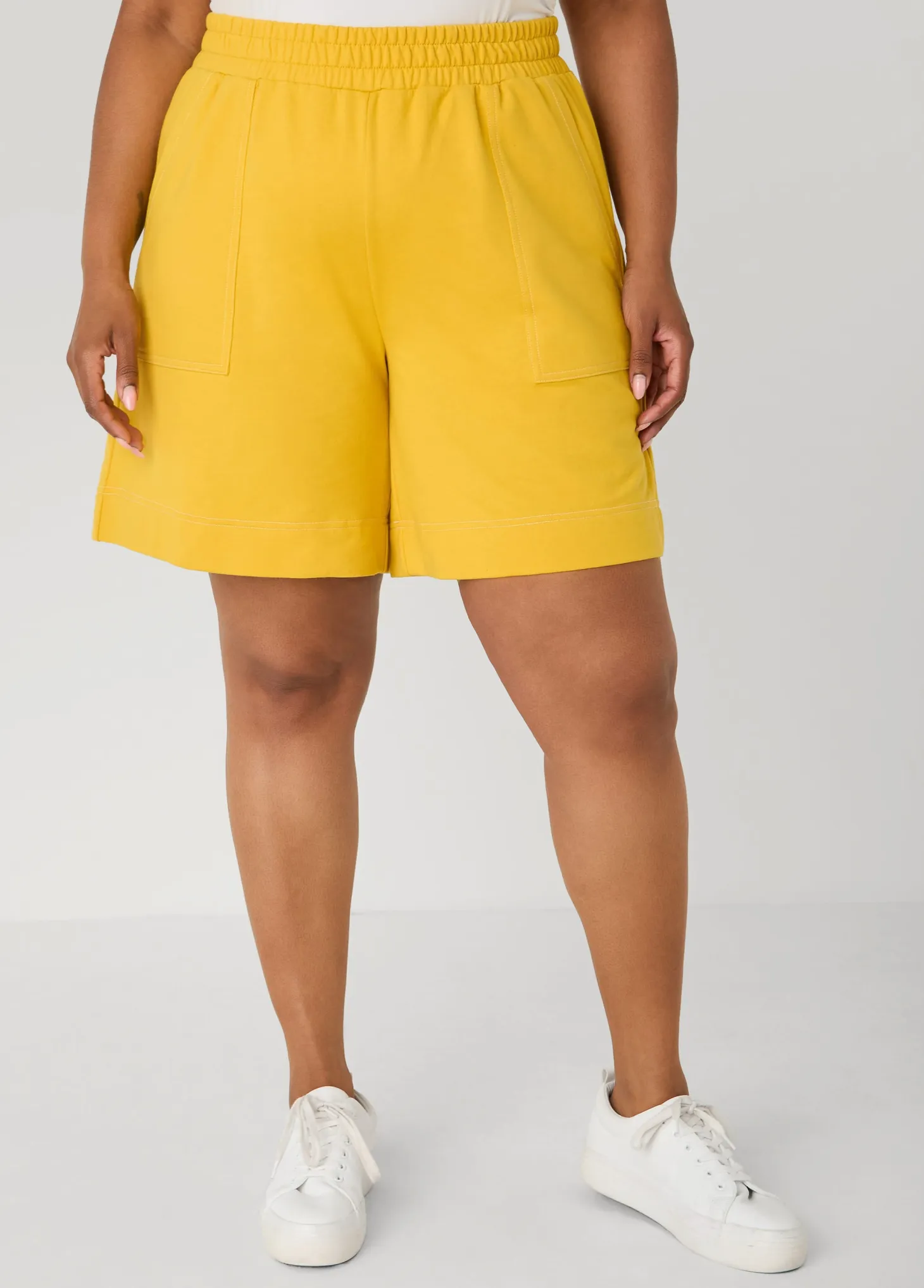 Seam Detailed Bermuda Shorts