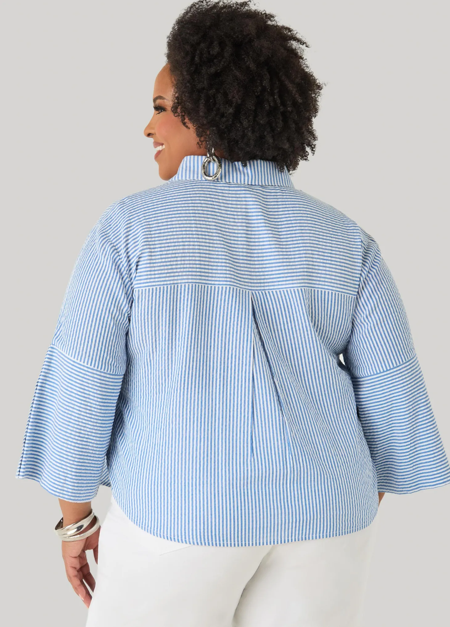 Seersucker Cotton Shirt
