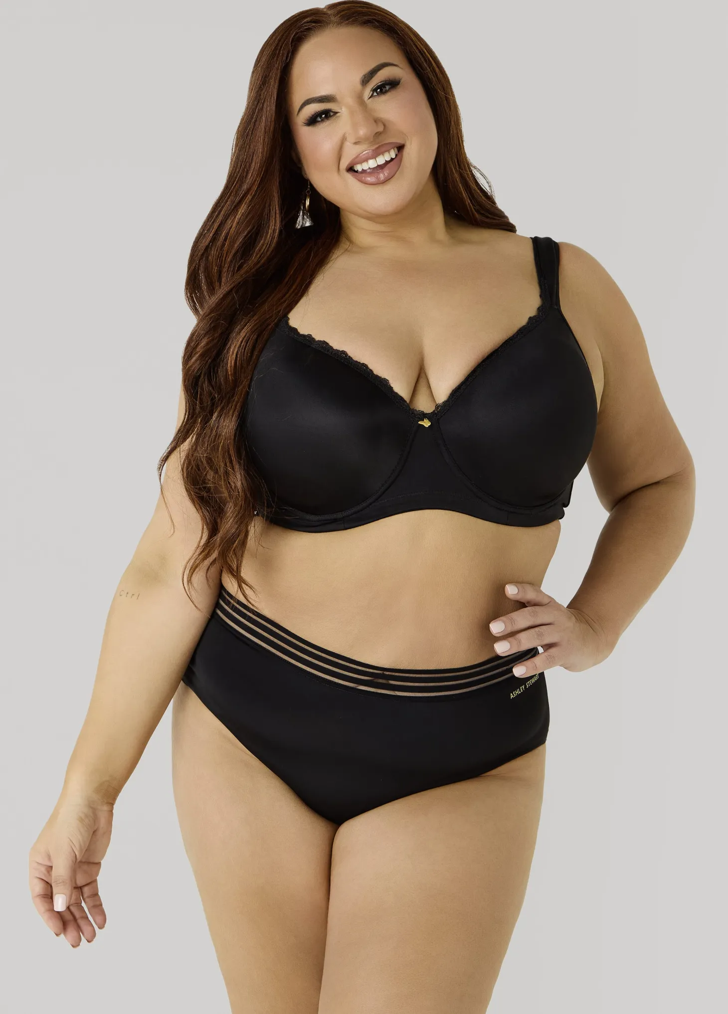 Sheer Waist Microfiber Briefs