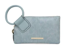 Simone Textured Wristlet