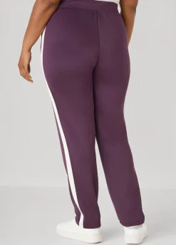 Striped Athletic Knit Joggers