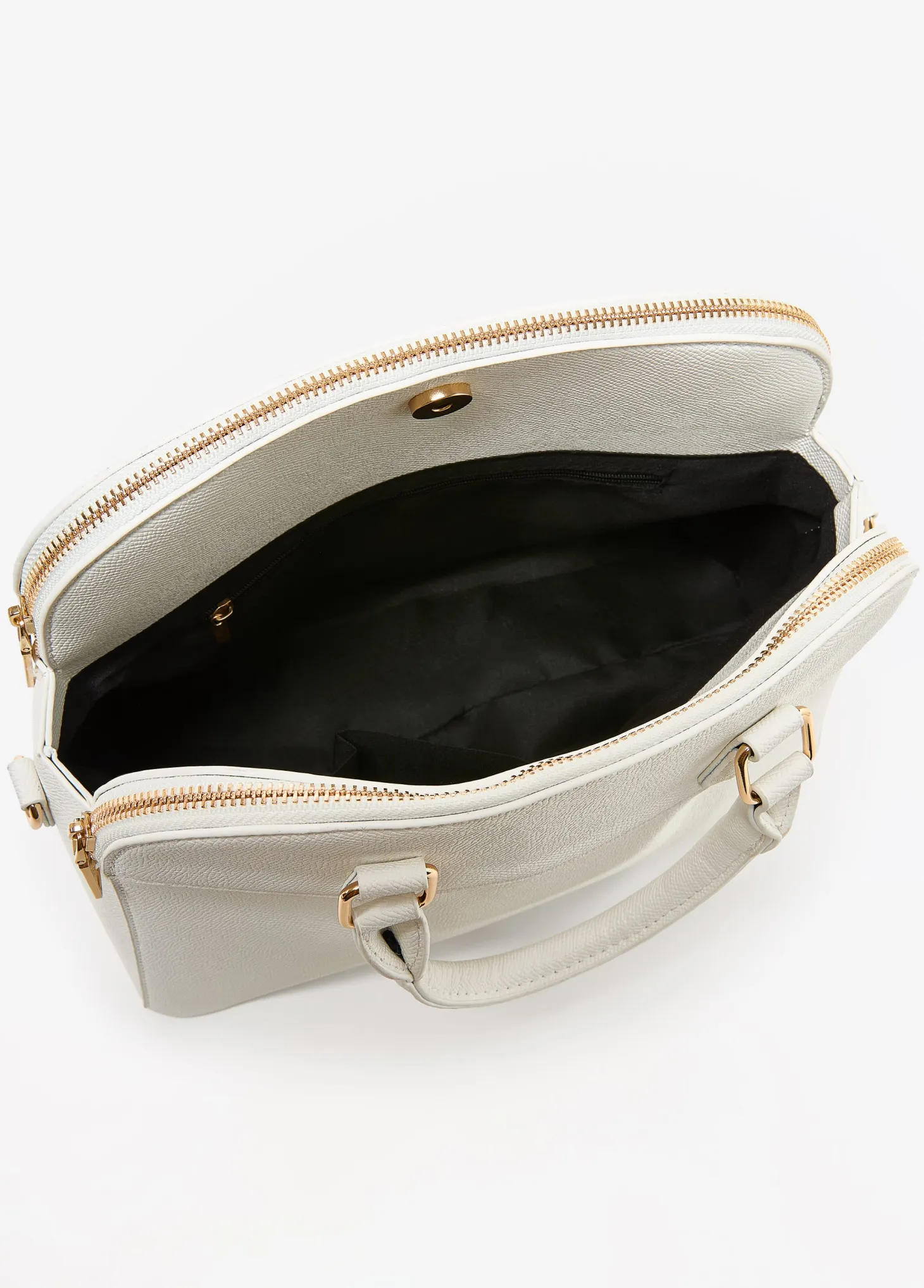 Textured Top Handle Satchel