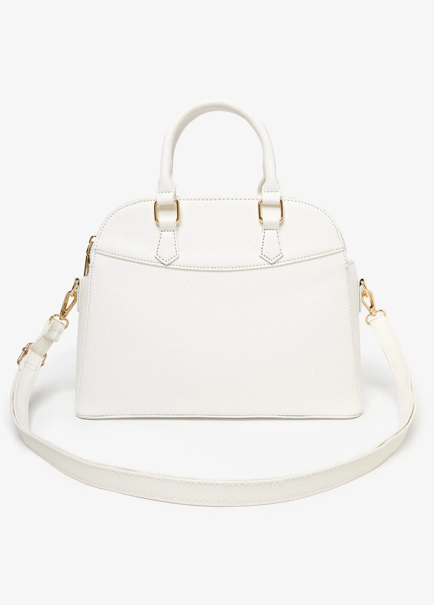 Textured Top Handle Satchel
