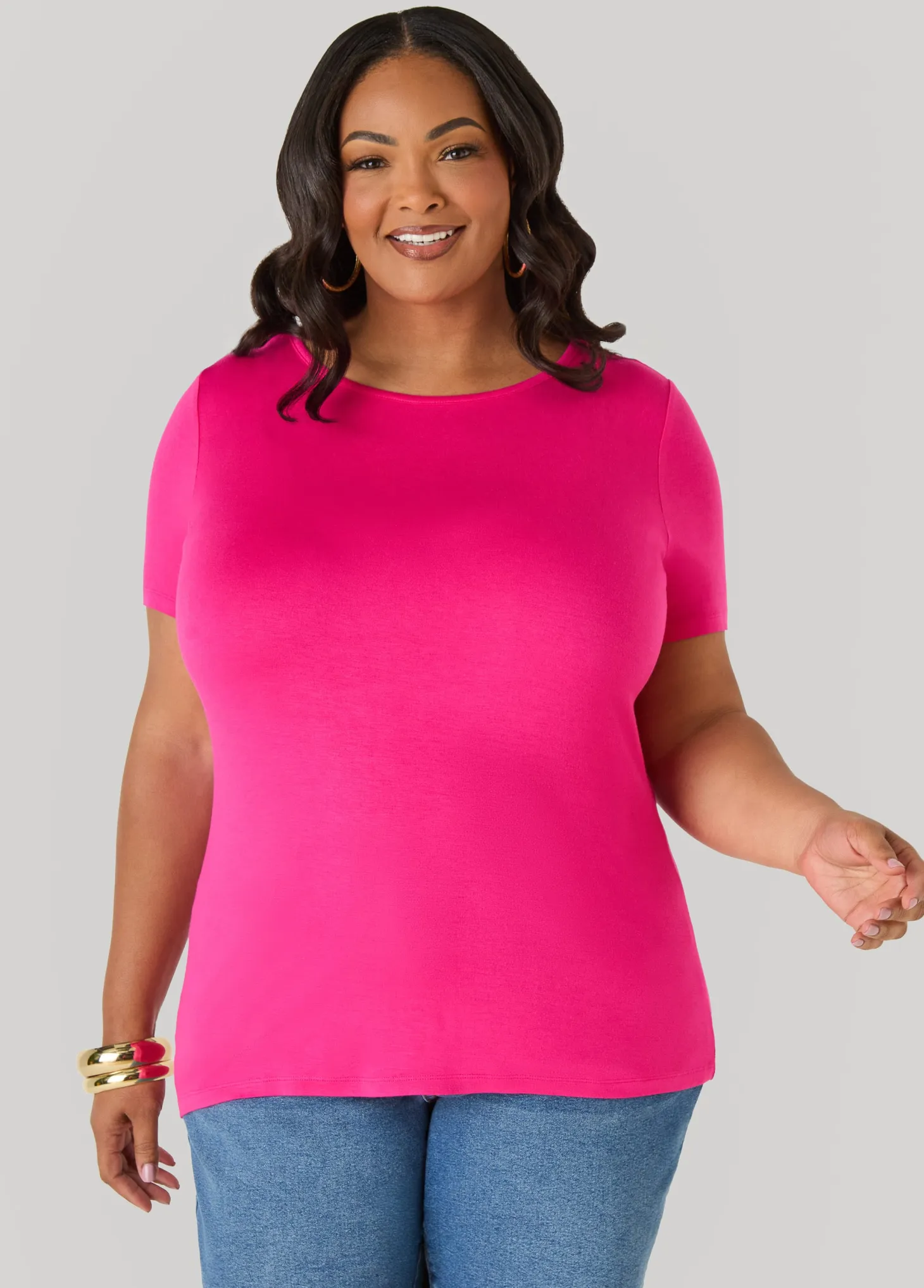 The Basic Crewneck Jersey Tee