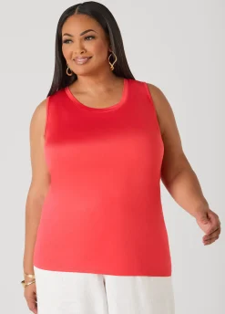 The Basic Stretch Knit Cami Top