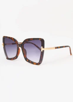 Tortoiseshell Square Sunglasses