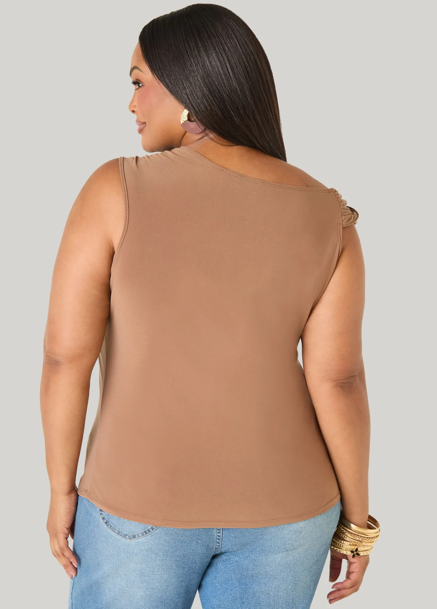 Twisted Off The Shoulder Top