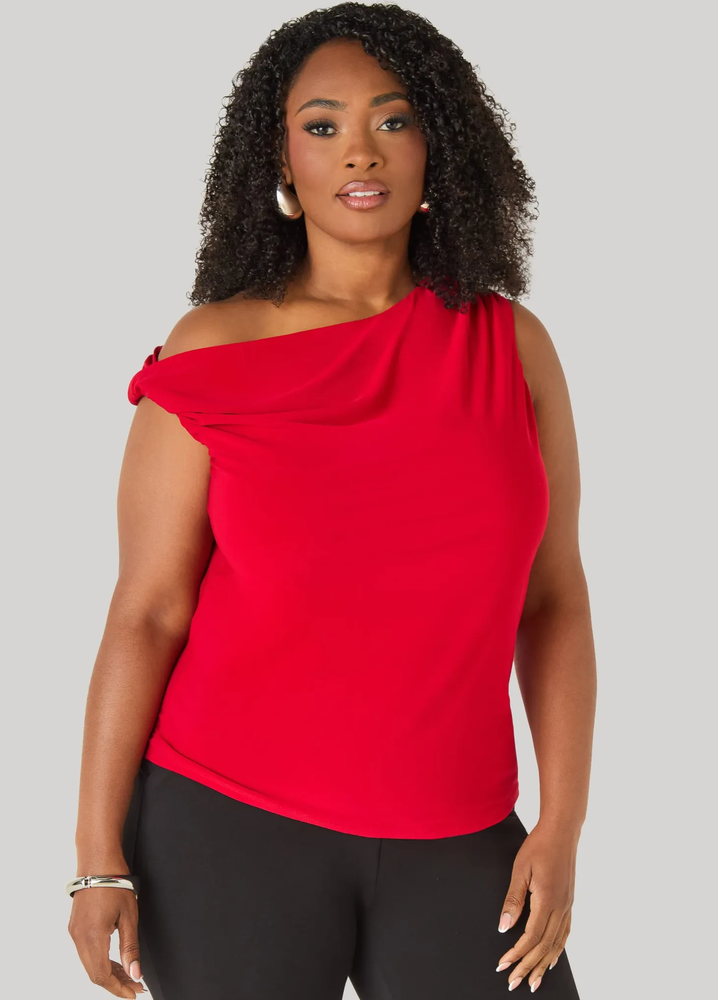 Twisted Off The Shoulder Top