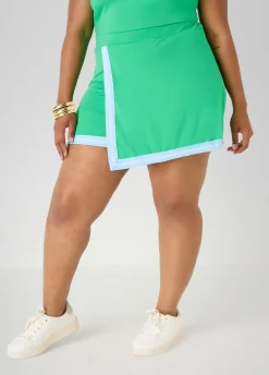 Two Tone Tennis Skort
