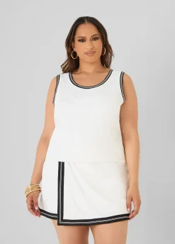 Two Tone Tennis Tank