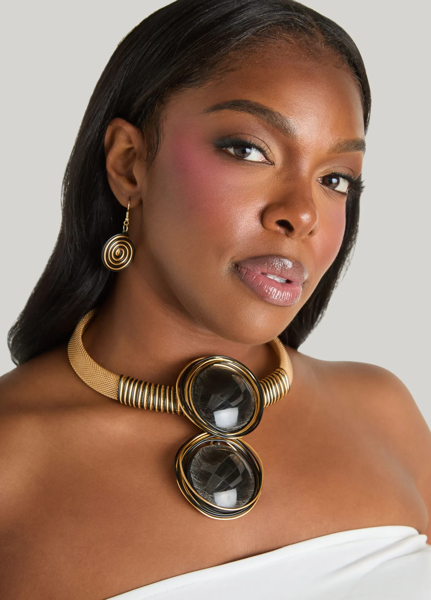 Wired Beaded Necklace Set