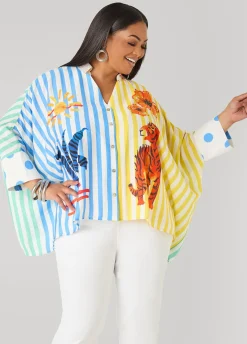 Wonderland Printed Shirt
