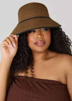 Woven Framer Hat