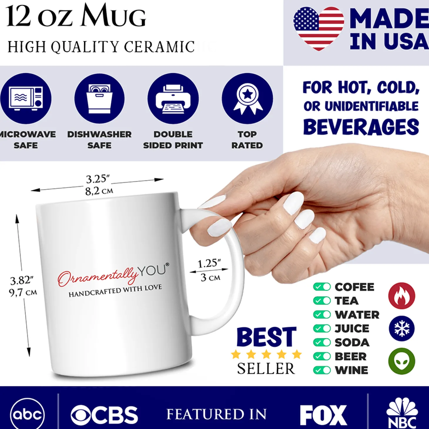 Yesterday Today Forever Ceramic Mug