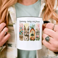 Yesterday Today Forever Ceramic Mug